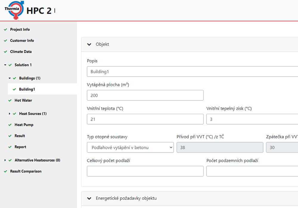 online nastroj screen